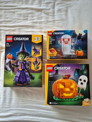 Lego 3x Halloween sets 40562, 40772, 40697 nieuw, sealed beschikbaar voor biedingen