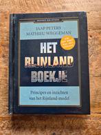 Jaap Peters - Het Rijnland-boekje, Sociale wetenschap, Ophalen of Verzenden, Zo goed als nieuw, Jaap Peters; Mathieu Weggeman