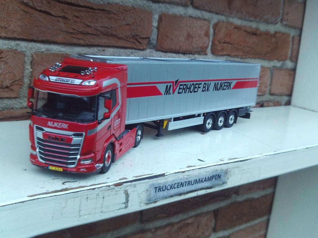 Cavallino  Daf  XG  van  Marcel  Verhoef - Nijkerk., Hobby en Vrije tijd, Modelauto's | 1:50, Ophalen of Verzenden, Nieuw, Bus of Vrachtwagen