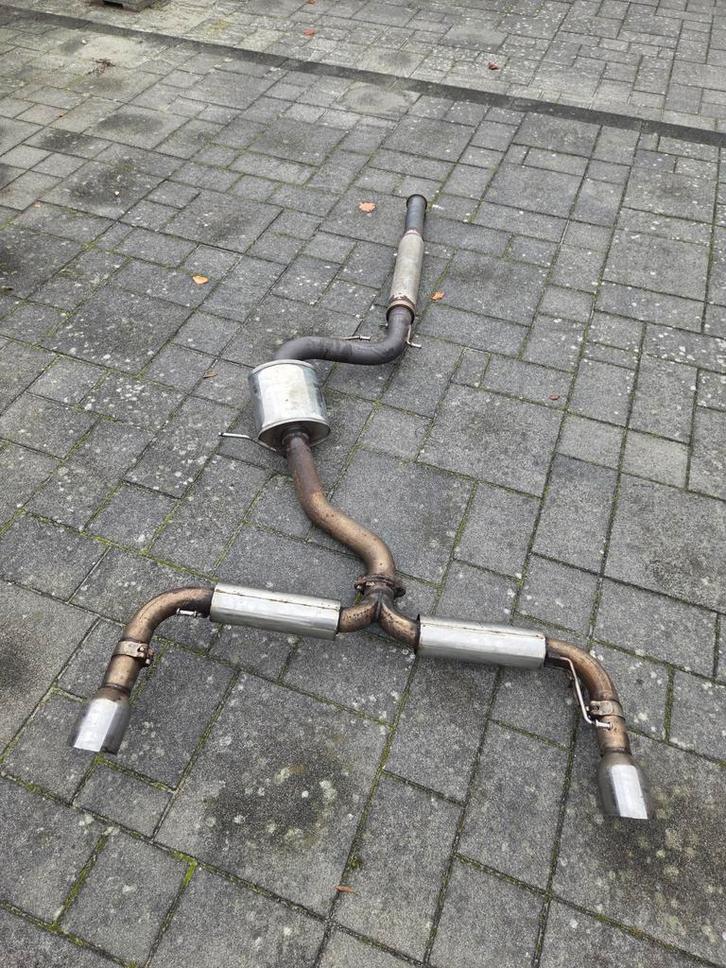 Golf 6 GTI Uitlaat Set - Miltek, Simons, Crooke, Auto-onderdelen, Uitlaatsystemen, Volkswagen, Gebruikt, Ophalen