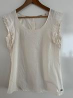 Maison Scotch top creme - broderie, Verzenden, Zo goed als nieuw, Maat 38/40 (M), Wit
