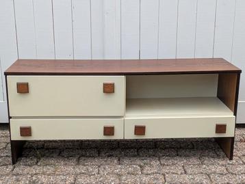Ladekast Klepkast Lage Kast Tv Meubel Vintage Jaren 70  beschikbaar voor biedingen