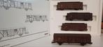 Märklin 47313 H0 NS Goederenwagenset van 3 wagons + 1 EXTRA!, Hobby en Vrije tijd, Modeltreinen | H0, Wisselstroom, Wagon, Ophalen of Verzenden