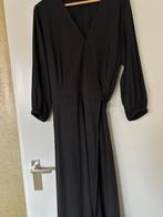 LaDress zwarte Wikkeljurk nicole, Kleding | Dames, Zwart, Maat 46/48 (XL) of groter, Nieuw, Ophalen of Verzenden