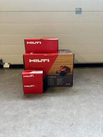 Nieuwe Hilti SC 6WL-22 accu cirkelzaag incl lader en accu’s beschikbaar voor biedingen