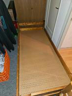 1-persoonsbed - Licht Eiken, Ophalen, Eenpersoons, 210 cm, Hout