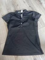 Artengo xs sportshirt tennis tshirt shirt zwart zwarte polo, Kleding | Dames, Verzenden, Zwart, Maat 34 (XS) of kleiner, Fitness of Aerobics