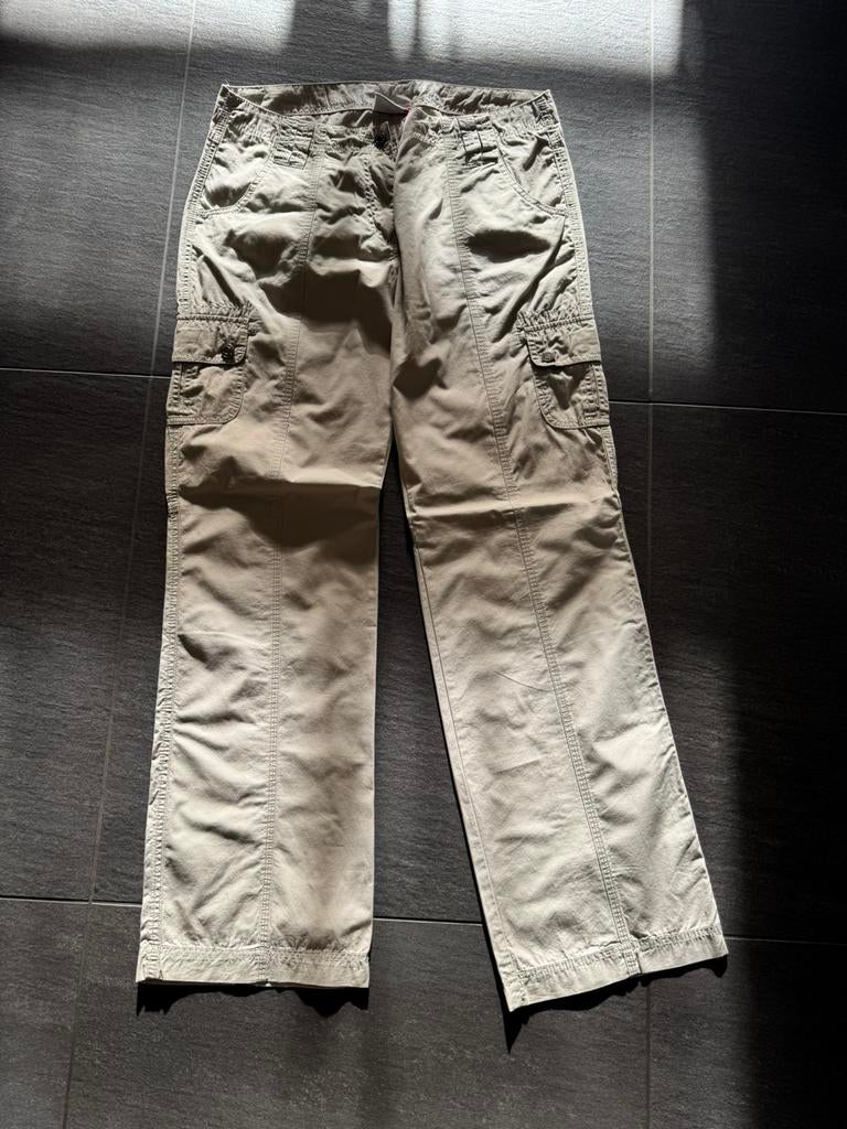 Gina Benotti Broek Maat 42, Kleding | Dames, Beige, Maat 42/44 (L), Ophalen of Verzenden, Zo goed als nieuw