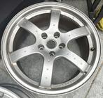 18 inch, 5x114.3 Rays 350Z velgen, Auto-onderdelen, Banden en Velgen, Ophalen, 18 inch, Gebruikt, Velg(en)