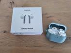Galaxy Buds3 wit incl. hoesje, Telecommunicatie, Mobiele telefoons | Oordopjes, Ophalen of Verzenden, Zo goed als nieuw