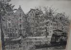 W. G. Hofker (1902-1981) Ets Brouwersgracht Amsterdam 1932, Ophalen