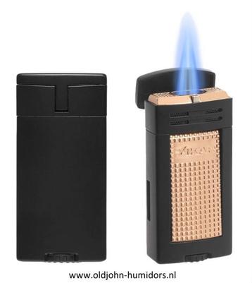 XIKAR SIGAARAANSTEKER ION DOUBLE JETFLAME BLACK-ROSE   sas57 beschikbaar voor biedingen