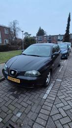Seat ibiza 1.4 2005, Auto's, Seat, Voorwielaandrijving, Zwart, 4 cilinders, Overige bekleding