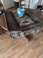 Gratis eiken eetkamertafel, Huis en Inrichting, Ophalen, Gebruikt, 100 tot 150 cm, Vier personen