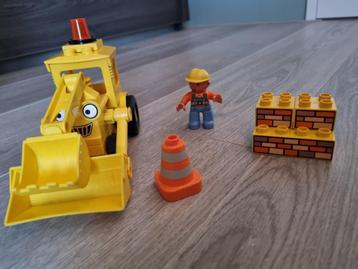 Lego Duplo set Bob de Bouwer - Scoop (COMPLEET) beschikbaar voor biedingen