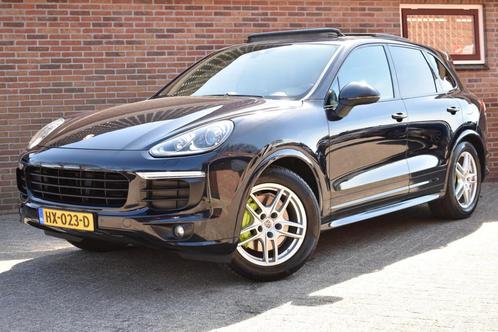 Porsche Cayenne 3.0 S E-Hybrid '15 Pano Sport chrono Leder L, Auto's, Porsche, Bedrijf, Te koop, Cayenne, 360° camera, 4x4, ABS