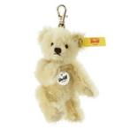 Luxe sleutelhanger Steiff Mohair teddy blond, Nieuw, Steiff, Stoffen beer, Ophalen of Verzenden