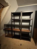 IKEA BROR - Stellingkast - Gebeitst hout - 3 delig, Huis en Inrichting, Kasten | Stellingkasten, Ophalen, Gebruikt