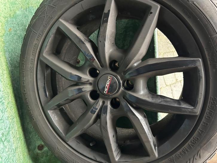 Winterbanden met velg voor Audi A4, Auto-onderdelen, Banden en Velgen, Banden en Velgen, Winterbanden, 17 inch, 225 mm, Personenwagen