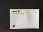 Instructieboek Audi 80 1988, Auto diversen, Handleidingen en Instructieboekjes, Ophalen of Verzenden