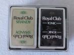 Vintage set speelkaarten van Royal Club Shandy en Royal Club, Verzamelen, Ophalen of Verzenden, Overige typen