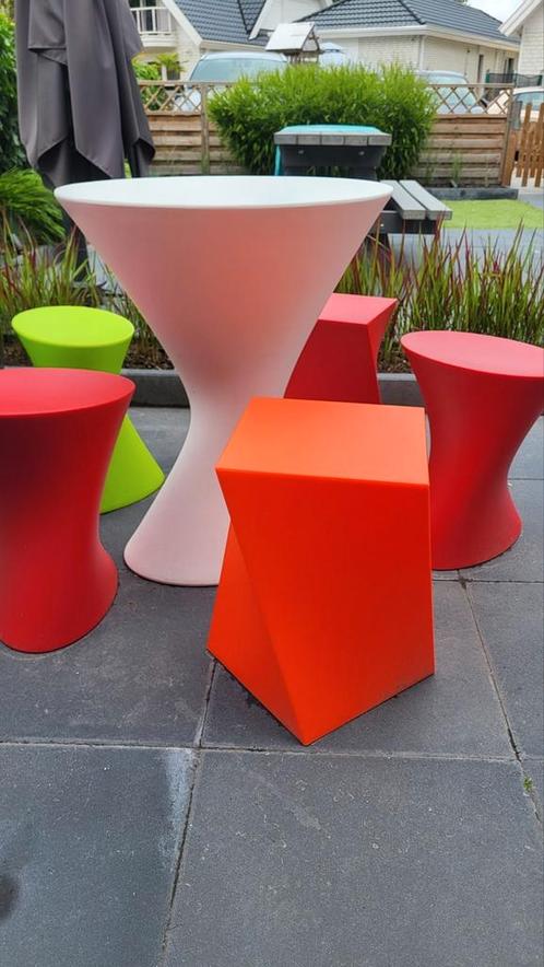 PARRI Design, Casprini tuinset. ontwerp Marco Maran, Tuin en Terras, Tuinsets en Loungesets, Zo goed als nieuw, Kunststof, Ophalen