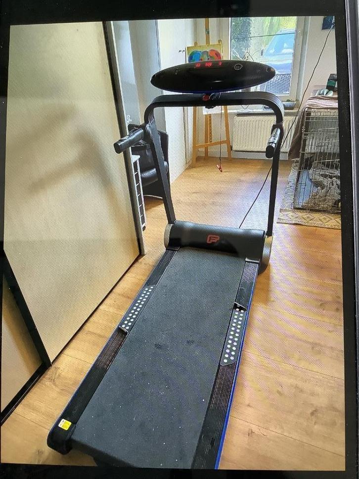 Loopband met helling, Sport en Fitness, Fitnessapparatuur, Gebruikt, Loopband, Benen, Borst, Buik, Rug, Aluminium, Ophalen