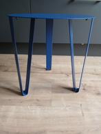 ByFonq Clip bijzettafel 40 cm - Cobalt, Ophalen, Minder dan 45 cm, Minder dan 55 cm, Metaal of Aluminium