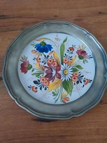 Wandbord handpainted made in Italy  beschikbaar voor biedingen