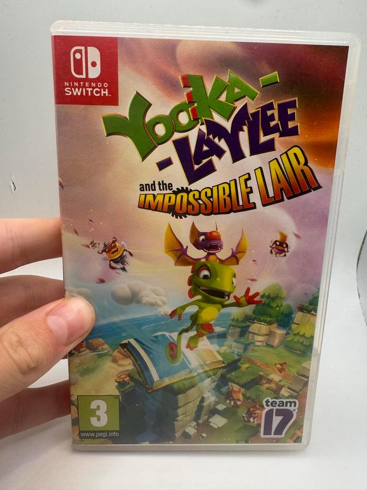Yooka-Laylee and the Impossible Lair - Nintendo Switch, Spelcomputers en Games, Games | Nintendo Switch, Zo goed als nieuw, Platform