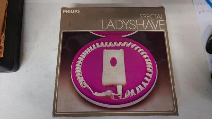 Nieuw vintage Philips Lady Shave-scheerapparaat, Witgoed en Apparatuur, Persoonlijke-verzorgingsapparatuur, Nieuw, Scheren en Epileren