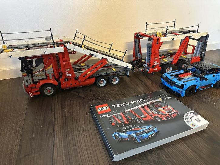 Lego Technic Autotransport voertuig met auto. Comleet, Kinderen en Baby's, Speelgoed | Duplo en Lego, Nieuw, Lego, Complete set