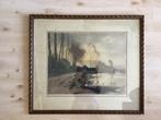 Aquatint, aquarel, Henri Jourdain (1863-1931), antiek, Ophalen