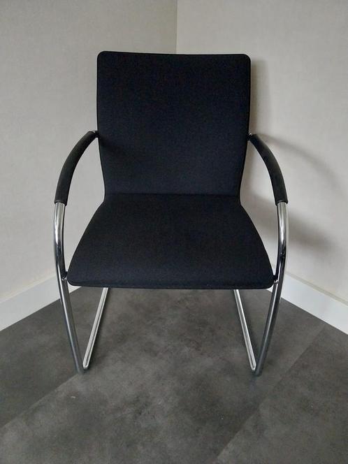 Thonet S55 vergaderstoel/sledestoelen/conferentiestoelen, Huis en Inrichting, Stoelen, Gebruikt, Vijf, Zes of meer stoelen, Metaal