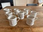 8x Koffiemokken Bastion Collection Zo Goed Als Nieuw, Ophalen of Verzenden, Zo goed als nieuw, Overige stijlen, Kop(pen) en/of Schotel(s)
