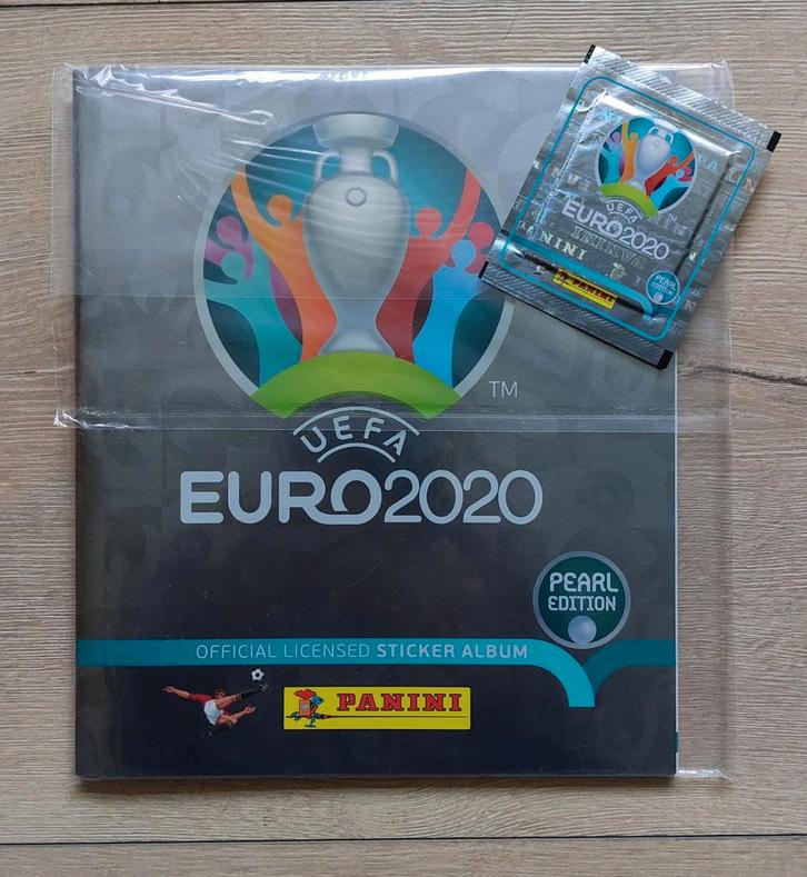 Panini Euro2020 Pearl Edition Album + Zakje - Nieuw!, Verzamelen, Sportartikelen en Voetbal, Nieuw, Ophalen of Verzenden