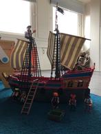 Playmobil piraten boot/huis/eilanden, Gebruikt, Los playmobil, Ophalen