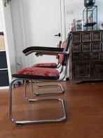 Gispen stoelen (4) - Opknappers, Ophalen, Gebruikt, Vintage, Rood