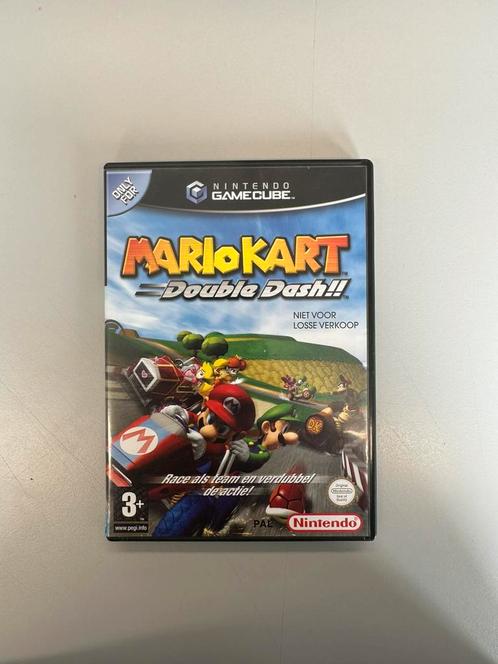 Nintendo GameCube game Mario Kart Double Dash, Spelcomputers en Games, Games | Nintendo GameCube, Gebruikt, Racen en Vliegen, 3 spelers of meer