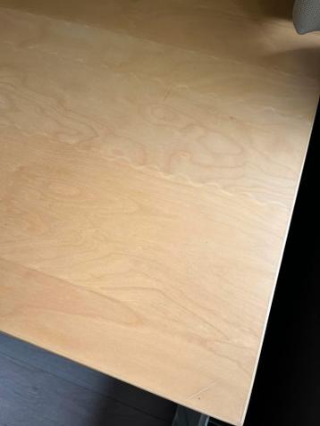 IKEA bureau BEKANT 160 x 80 cm met ander blad - afbeelding 11