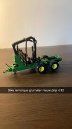 Siku remorque grummer nieuw prijs €12, Gebruikt, Ophalen of Verzenden, SIKU, Tractor of Landbouw