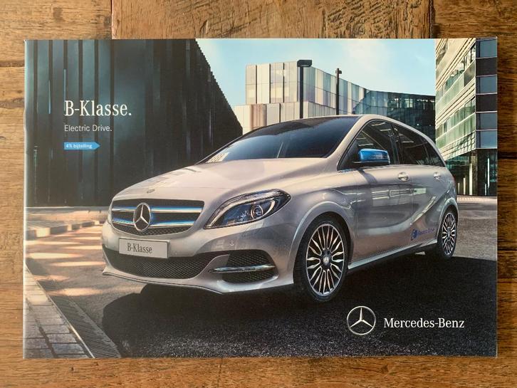 Brochure Folder Mercedes-Benz B-klasse Electric W246 2015, Boeken, Auto's | Folders en Tijdschriften, Nieuw, Mercedes, Ophalen of Verzenden