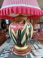 Ida Bellini Franse Brocante Lamp handpainted design, Antiek en Kunst, Ophalen of Verzenden
