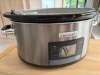 Crock-Pot slowcooker CR066 5,6 liter ZGAN, Ophalen, Zo goed als nieuw