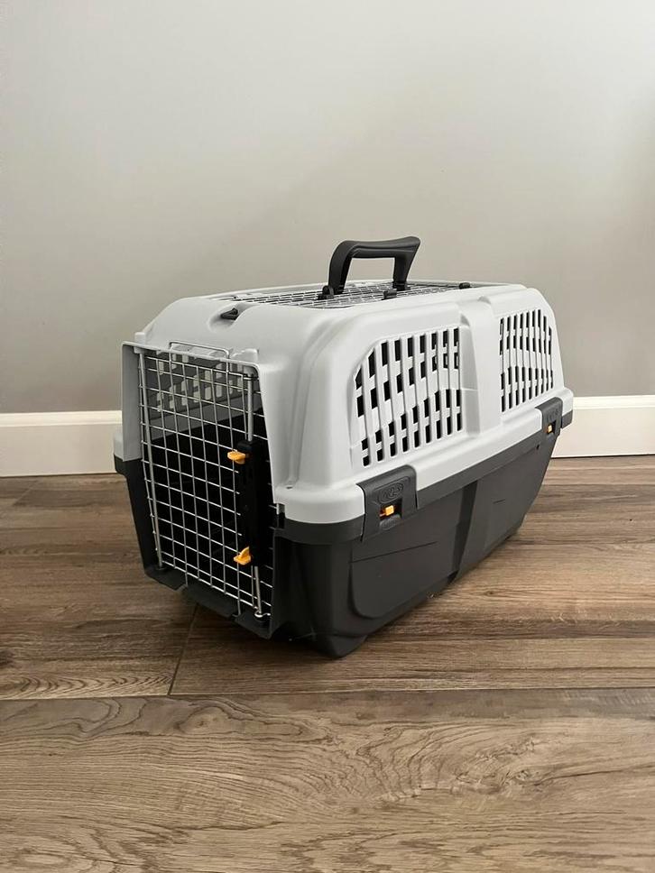 Nieuwe transportbox ‘Skudo 2’ grijs L x B x H: 55 x 36 x 35, Dieren en Toebehoren, Transportboxen, Nieuw, Ophalen