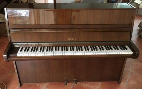Piano Paul Weiss, Muziek en Instrumenten, Piano's, Gebruikt, Piano, Bruin, Ophalen