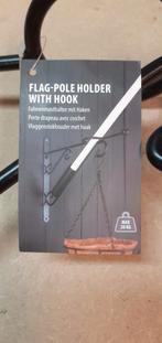 Vlaggenstok houder zwart, Verzenden, Nieuw