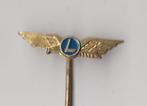 Luchtmacht of Luchtvaart speldje Adelaar met L, Verzamelen, Gebruikt, Niet vindbaar, Niet vindbaar, Patch, Badge of Embleem
