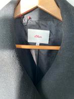 Zwarte mantel maat 38, Kleding | Dames, Jasjes, Kostuums en Pakken, Maat 38/40 (M), Zwart, Ophalen of Verzenden, Jasje