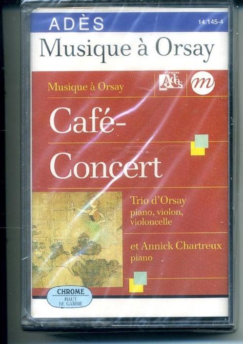 Trio D'Orsay, Annick Chartreux – Café-Concert cassette NW, Cd's en Dvd's, Cassettebandjes, Nieuw in verpakking, Origineel, Klassiek